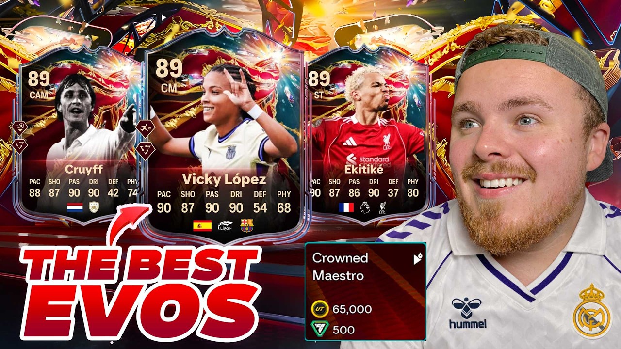 2PS+ EVO's are HERE!! 🤯 The BEST Choices for the Crowned Maestro Evolution! FC 26 Ultimate Team