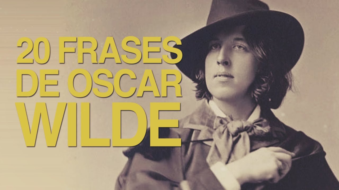 20 Frases de Oscar Wilde, la controversia de la excentricidad 😎