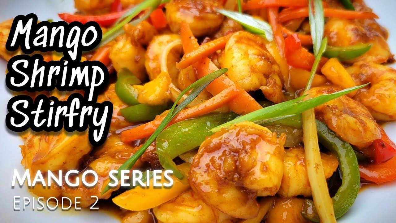 Mango Shrimp Stirfry