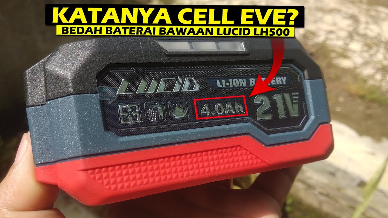 A look at the contents of the Lucid LH500 4Ah Power Tool Battery. Does it really use EVE brand ba...