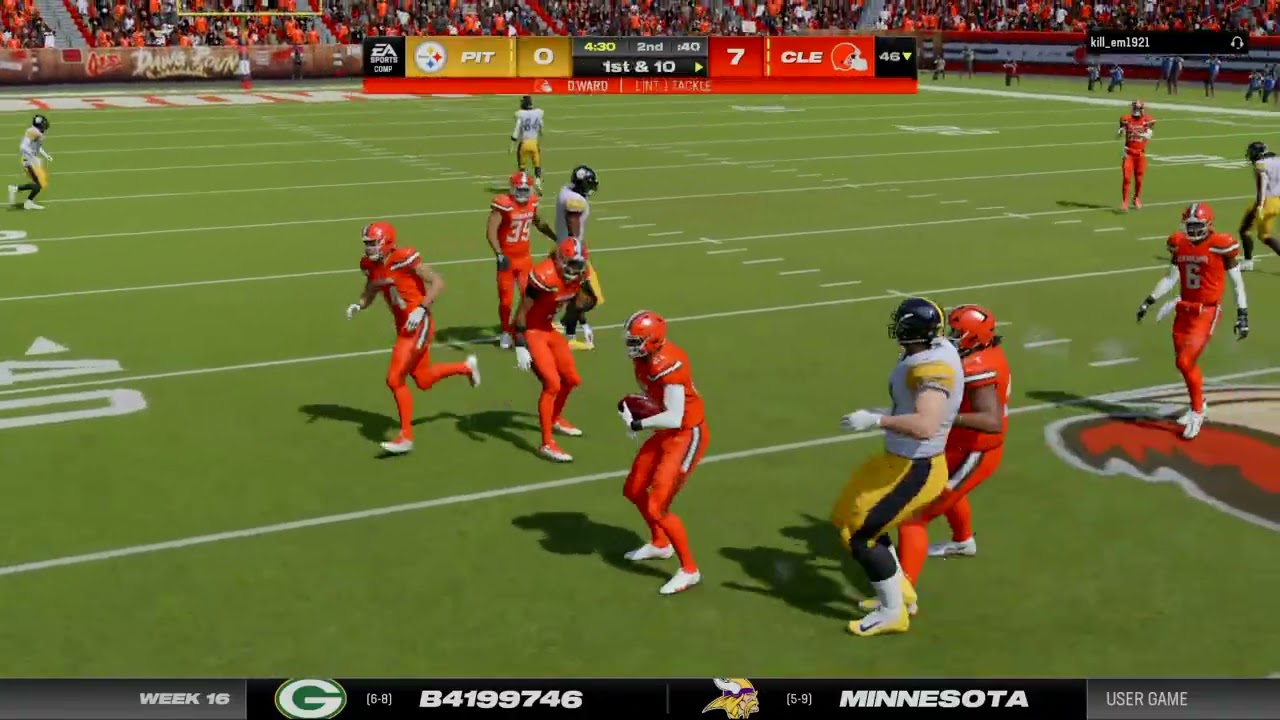Madden NFL 25_Def gm in Cleveland ggs Heavy Hitters Division Gm