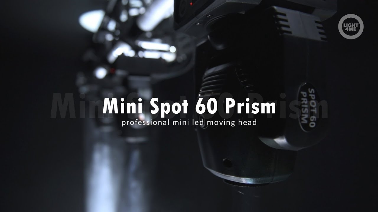 Light4Me Mini Spot 60 Prism – professional mini led moving head