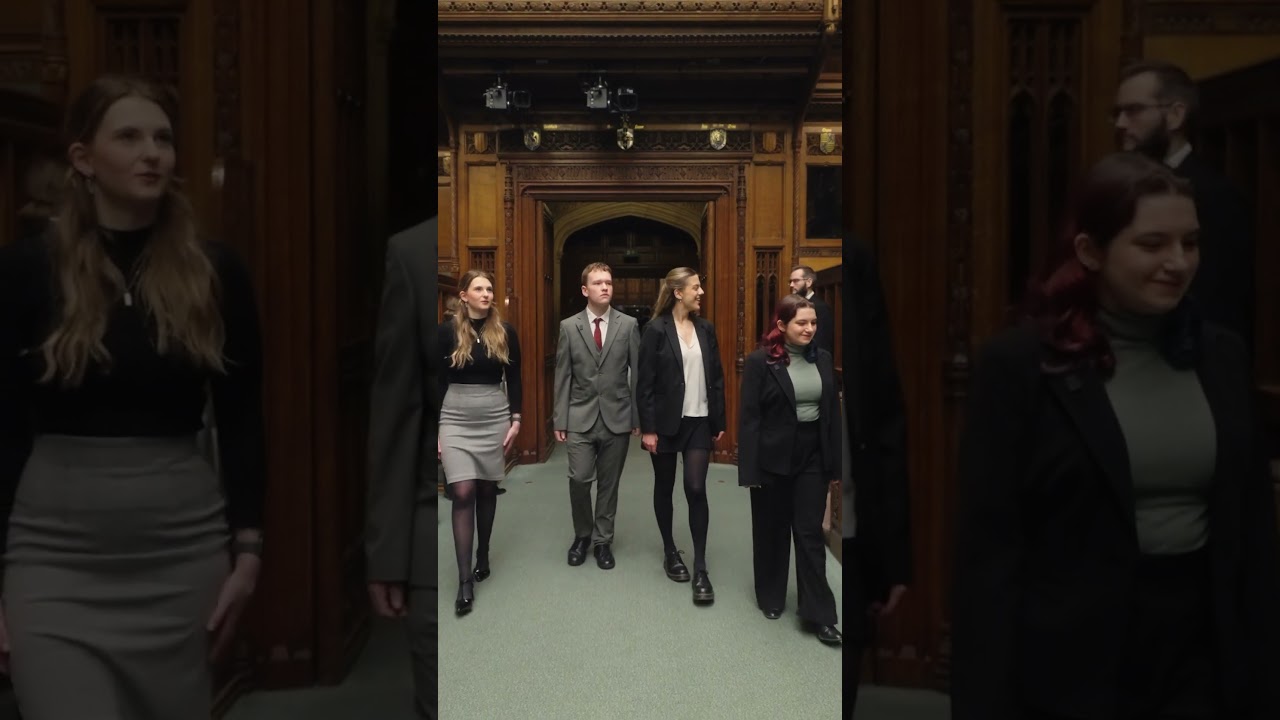 POV: You're a Member of Youth Parliament seeing the Commons Chamber for the first time.