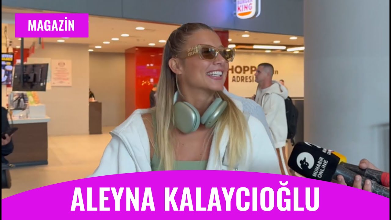 Survivor’dan Elenen Aleyna Kalaycıoğlu, İLK Kez ve Yunus Emre Özden Hakkında Konuştu! Havalimanında