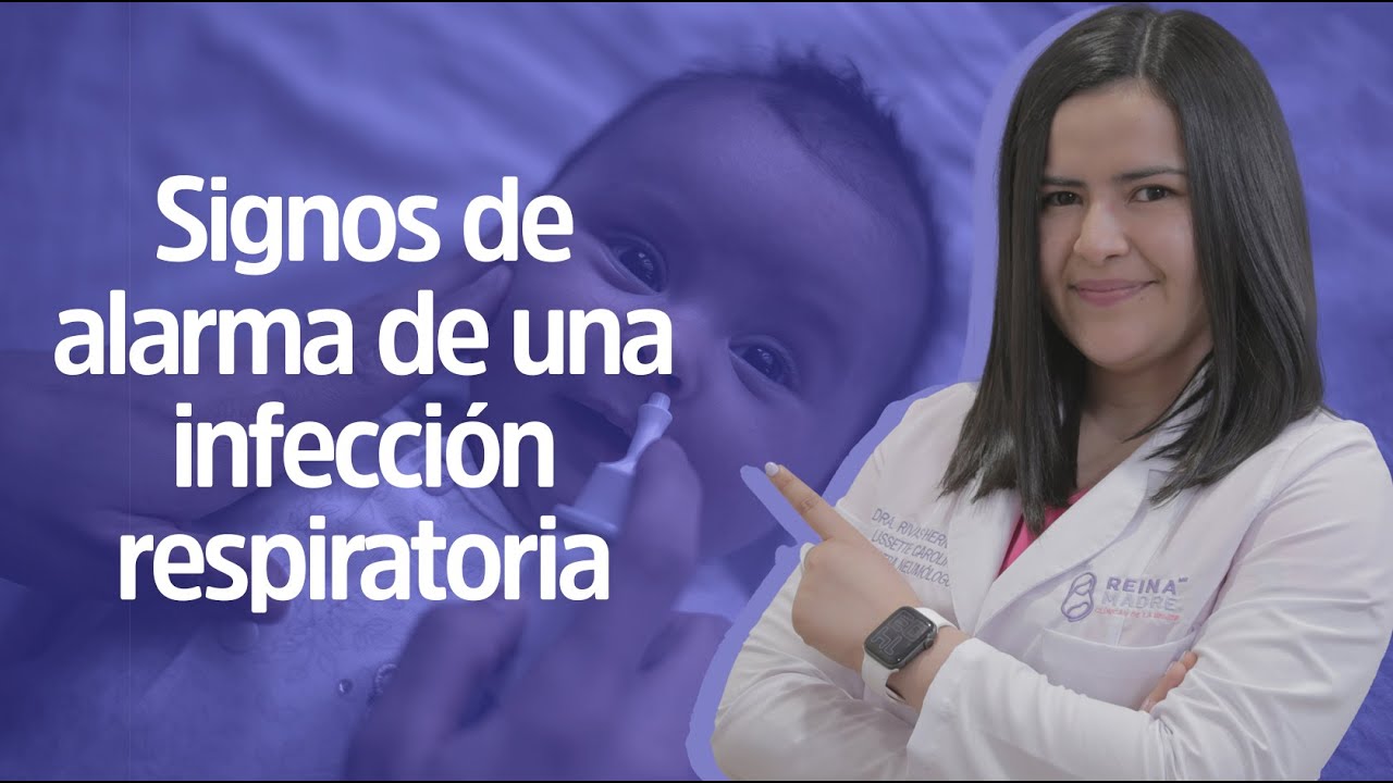SÍNTOMAS de una INFECCIÓN RESPIRATORIA en bebés, ¿cómo saber si la tiene? | Reina Madre💜