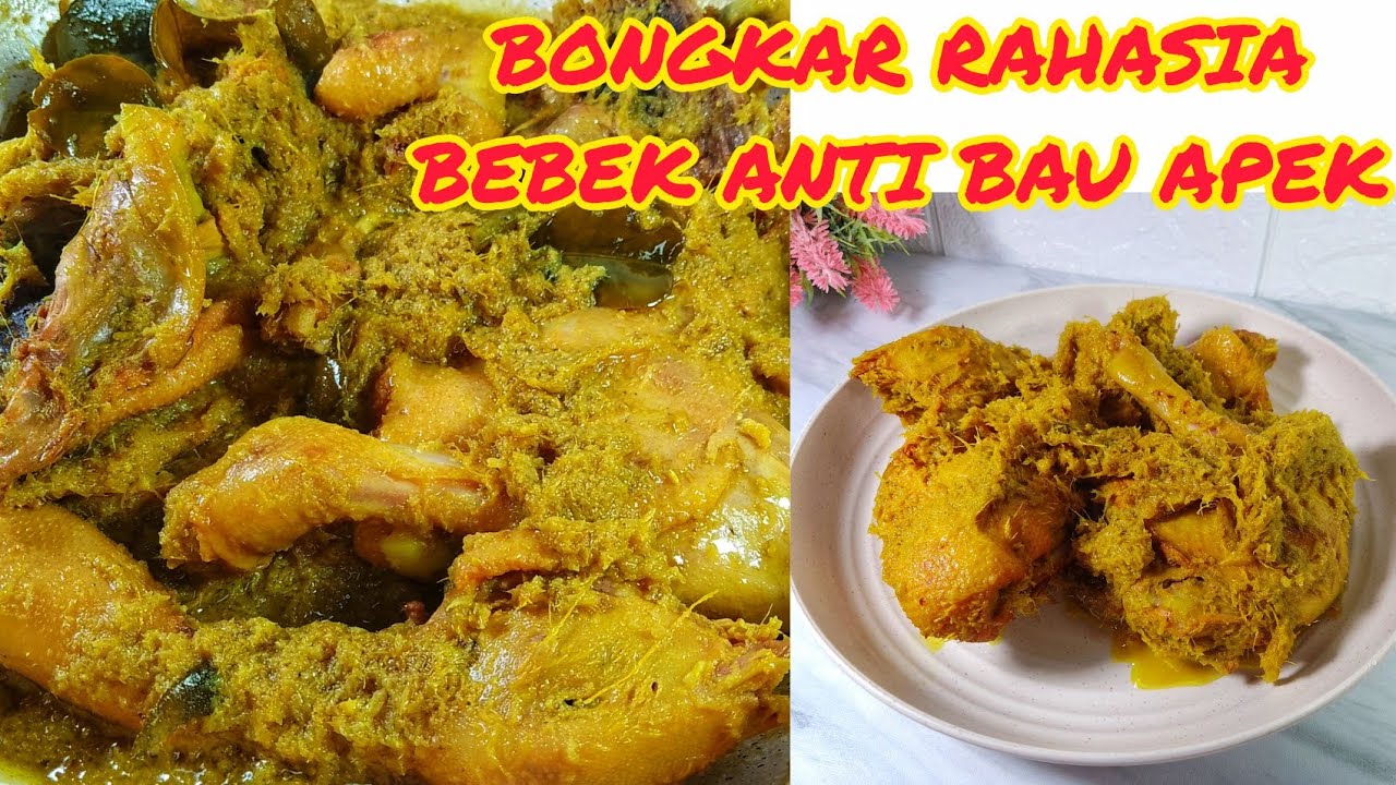 BONGKAR Rahasia BEBEK ANTI BAU APEK || Resep BEBEK Goreng Lengkuas | Nikmat SANGAT GURIH.