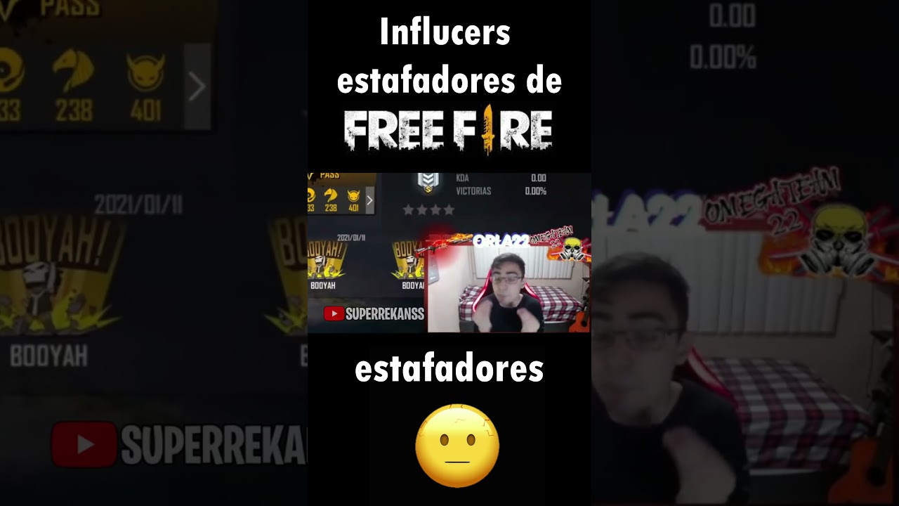 Influencers estafadores en Free Fire *ten mucho cuidado*