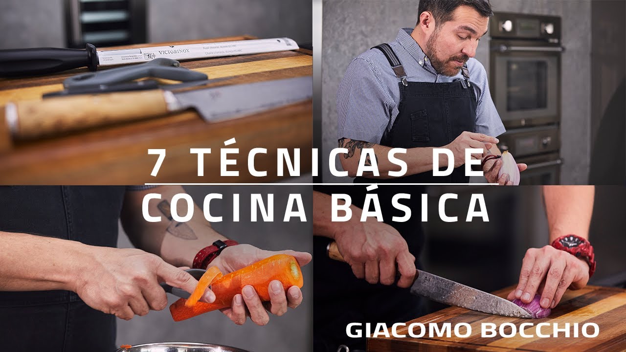 TE VOY A ENSEÑAR 7 TÉCNICAS CULINARIAS QUE TODO COCINERO DEBE SABER | GIACOMO BOCCHIO