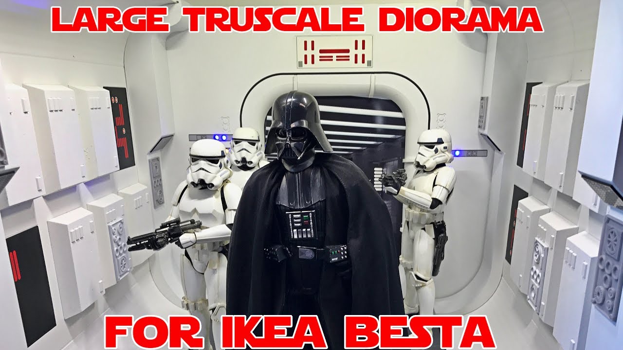 1/6 TruScale Tantive Diorama for Ikea Besta or Stand-Alone all FAQ answered