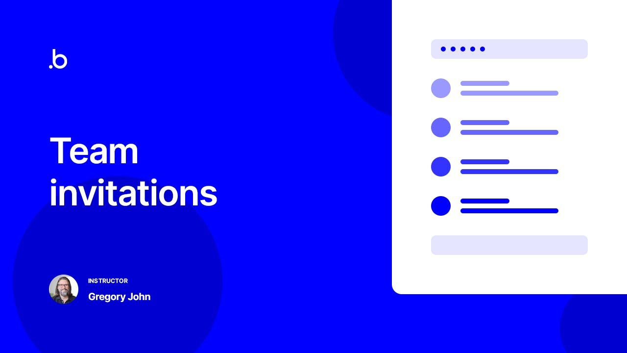 Team invitations | Bubble.io Tutorial