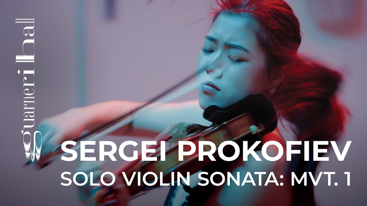Sergei Prokofiev: Sonata for Solo Violin in D Major, Op. 115: Mvt. 1: Moderato