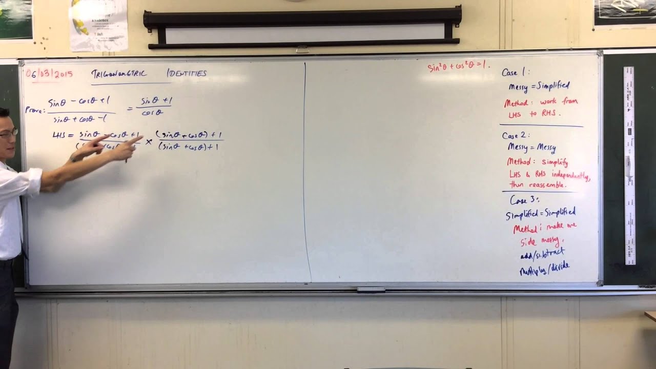 Proving a Trigonometric Identity where both sides seem simplified