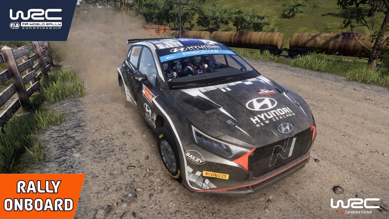 WRC Generations | New Zealand | Brooks | Hyundai i20 N Rally2 | Paddon | Onboard