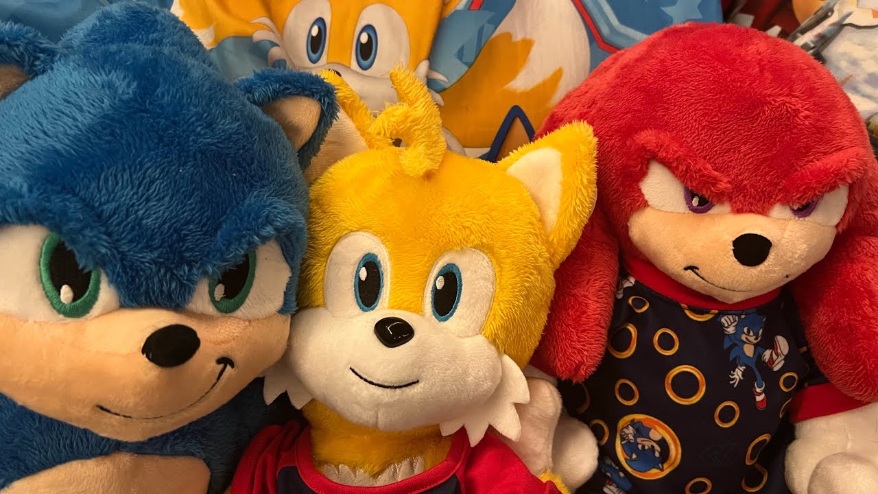 Build A Bear Sonic Movie 2 plushies review!