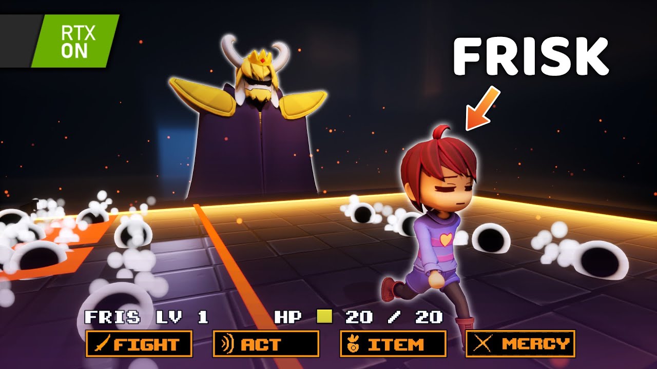 Я переделал Undertale в 3D-игру!