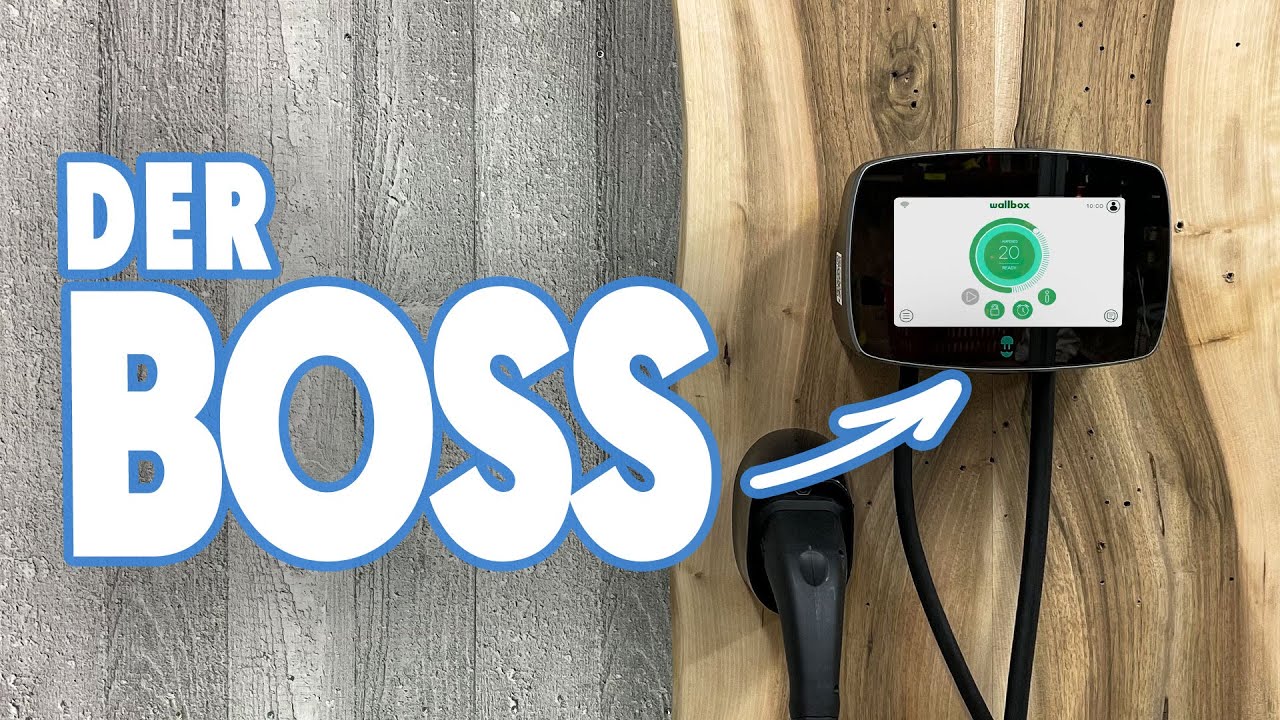 Elektroauto mit Wallbox-Tablet laden? Ja, das geht! Wallbox Chargers Commander 2