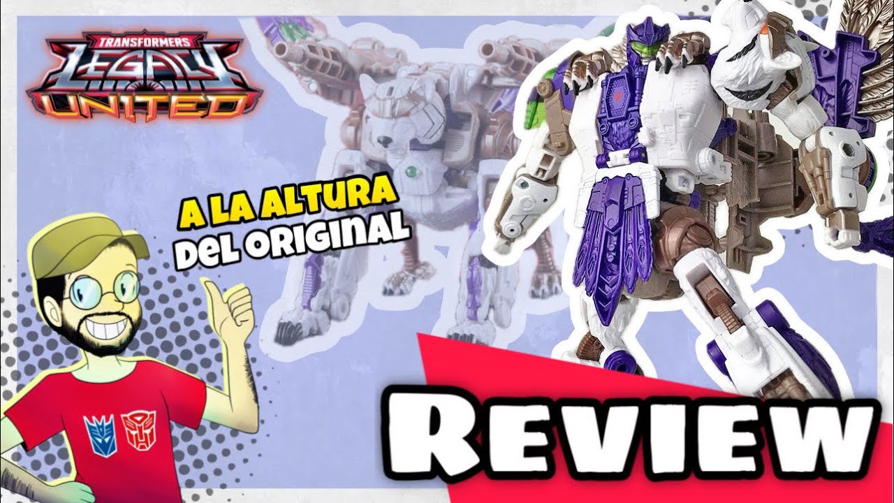 ¡EXCELENTE Actualización! | Transformers Legacy United | Beast Wars Tigerhawk | Auvelier Review