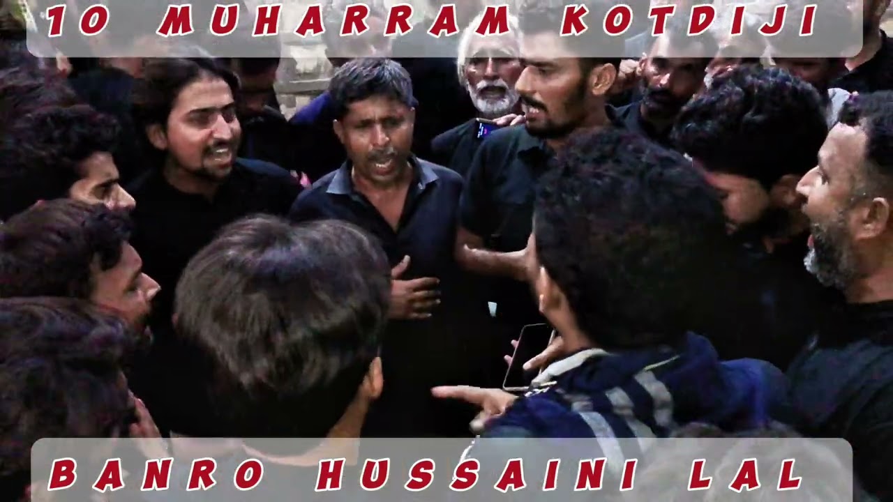 Aaj Rat Sakeena Koon - Noha - Mureed Abbas - Banro Hussaini Lal 10 Muharam At Kotdiji