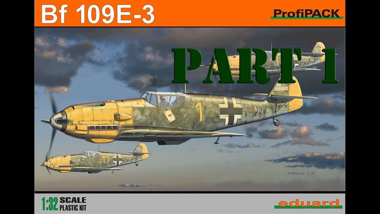Video Build Eduard 1/32 Messerschmitt Bf109 E-3 PART 1