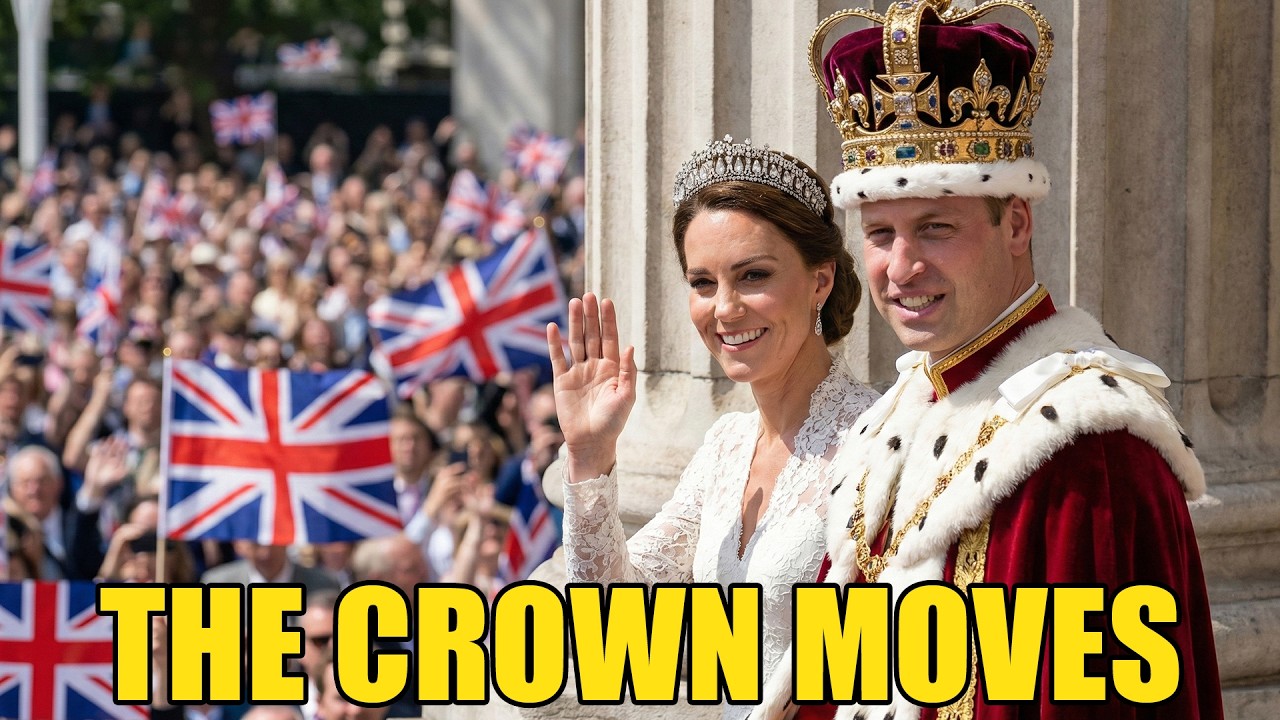 5 MIN AGO: William & Catherine APPEAR on Balcony as King & Queen for the FIRST TIME