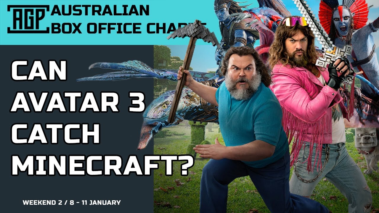 Avatar passes $45m chasing down Minecraft for the crown - Aussie Box Office Charts
