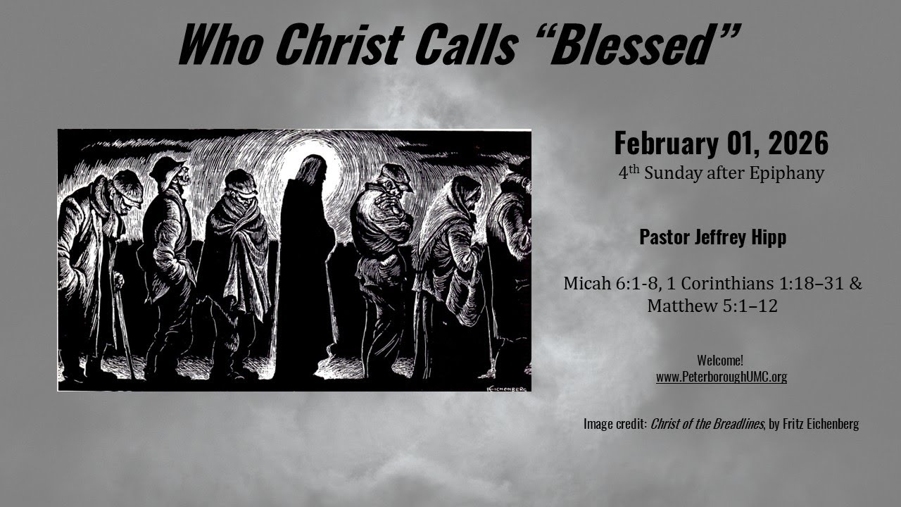Worship Service - Pastor Jeff Hipp- PUMC NH