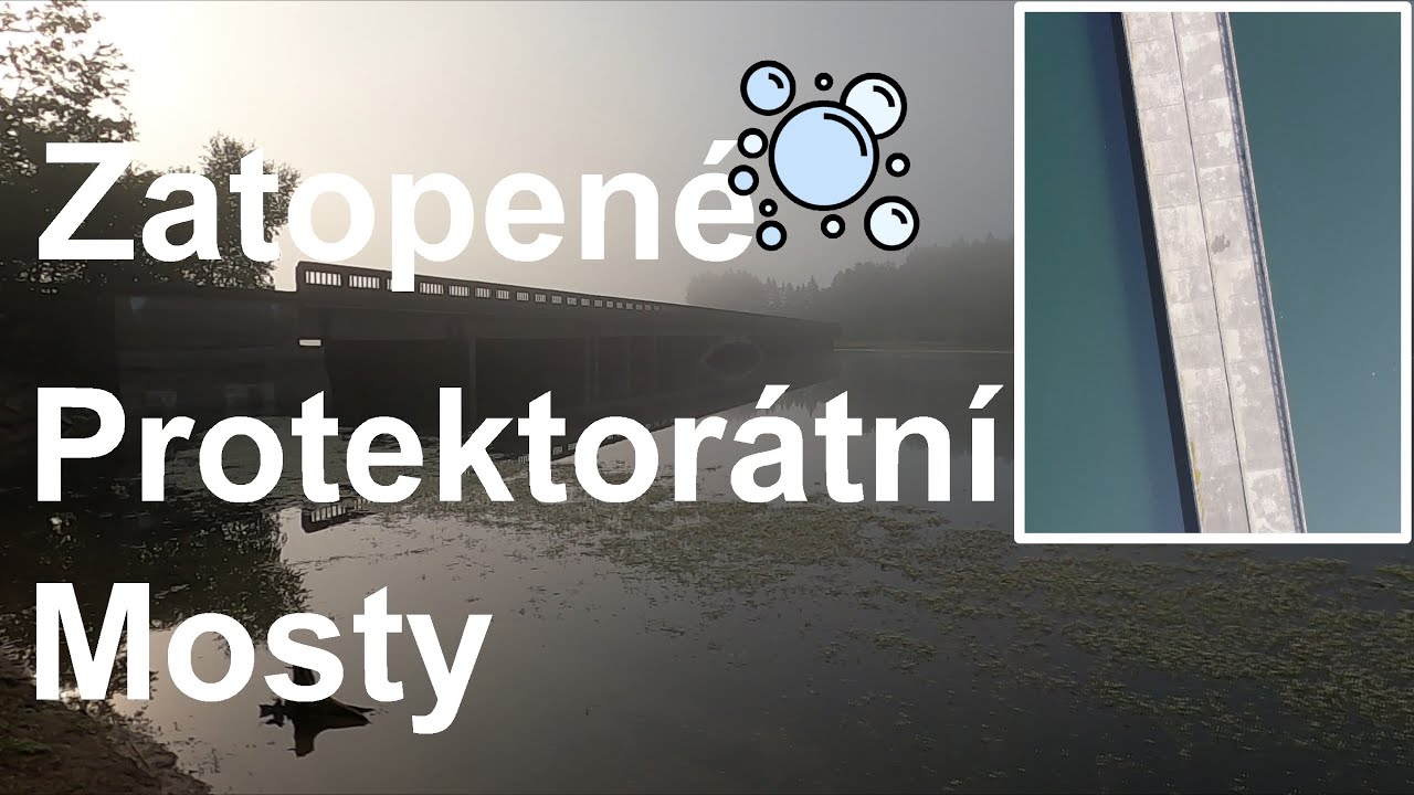 Zatopené mosty protektorátní dálnice.Proč Hitlerovy mosty?