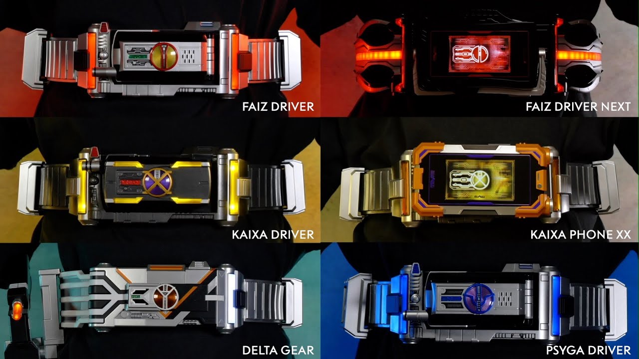CSM ファイズシリーズ 変身音&必殺技 総集編【仮面ライダー555】/CSM FAIZ SERIES COLLECTION | KamenRiderFAIZ