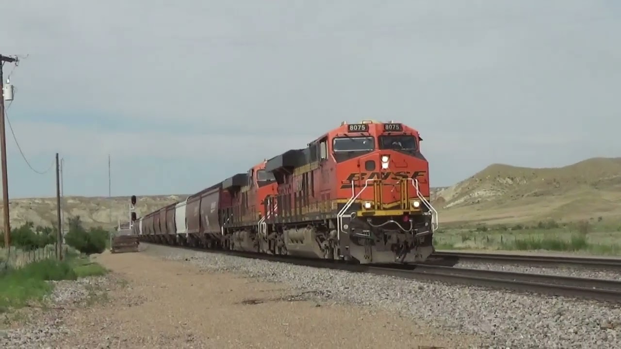 Railfanning BNSF in Montana Part 2 June 2025