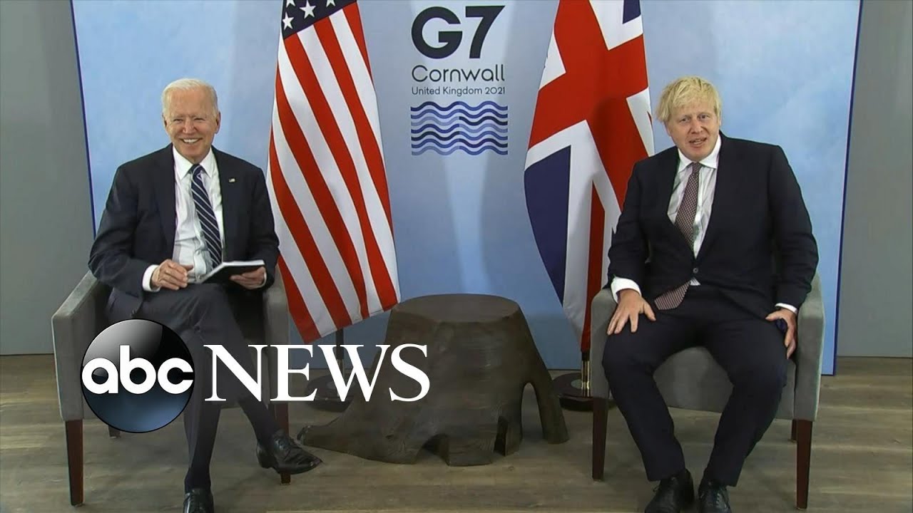 Biden meets with British PM Johnson ahead of G-7 summit l GMA