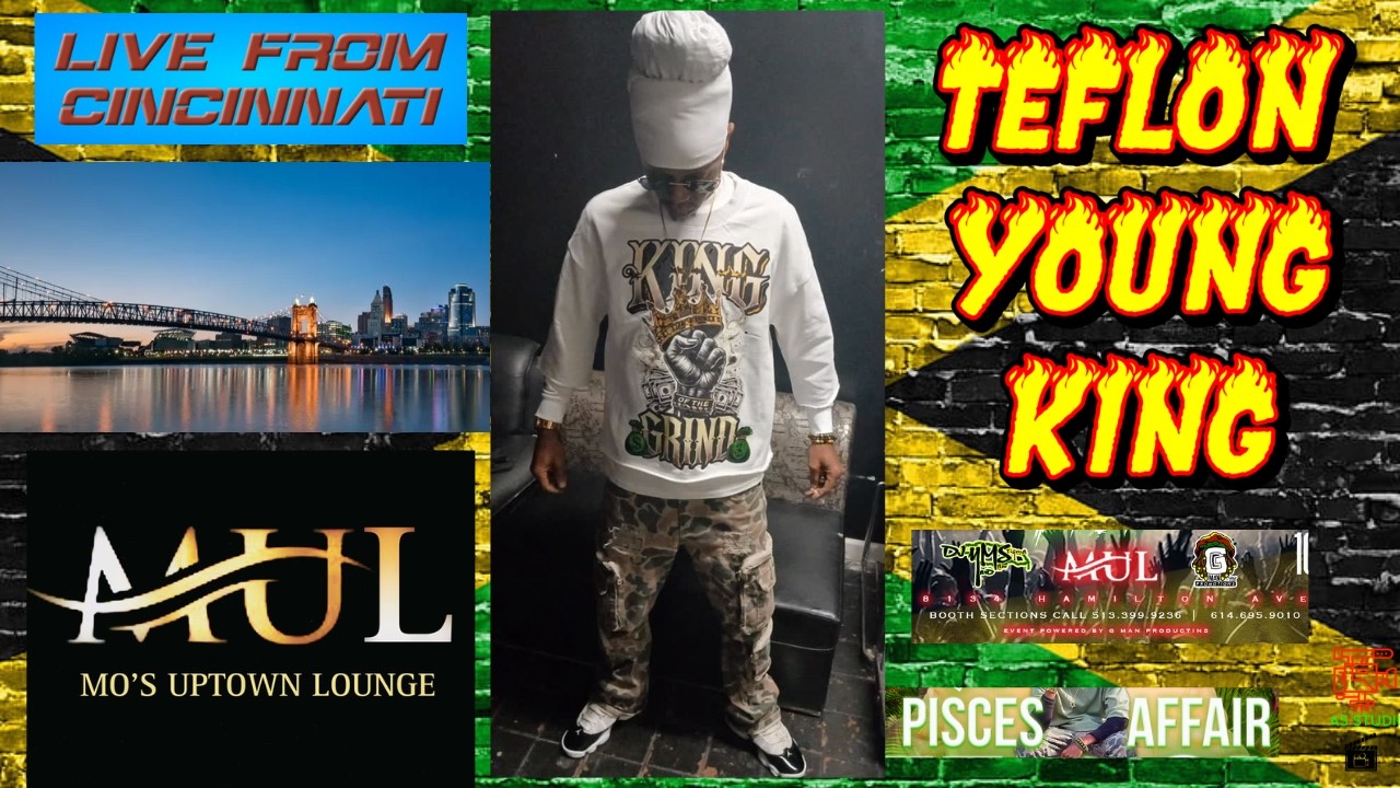 LIVE IN CINCINNATI TEFLON YOUNG KING
