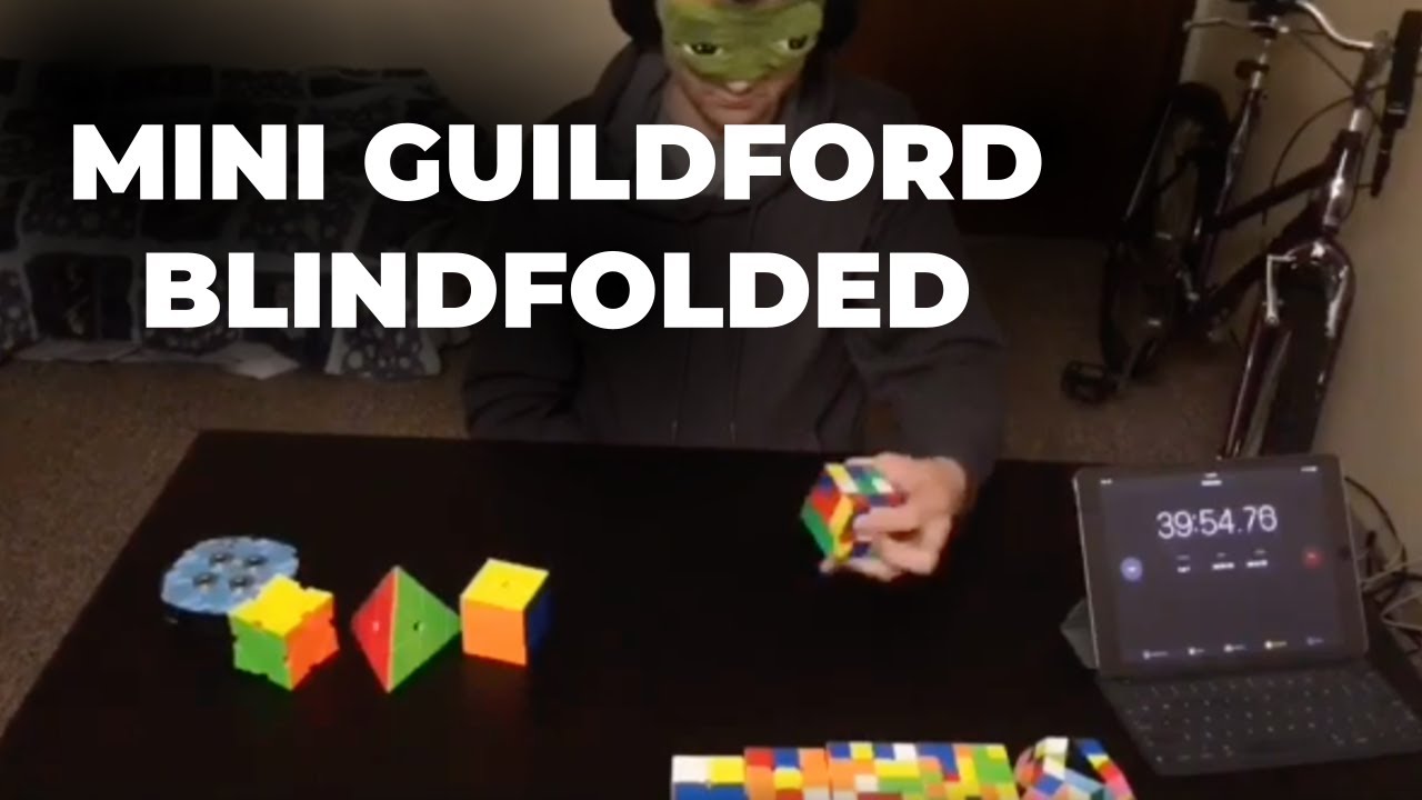 Mini Guildford Challenge Blindfolded
