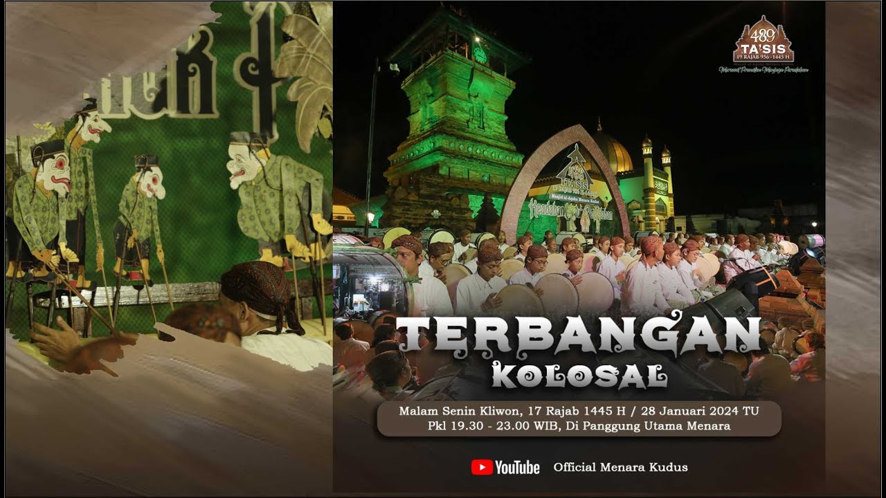 LIVE -TERBANG KOLOSAL_PERAYAAN TA'SIS MASJID AL-AQSHA MENARA KUDUS 489