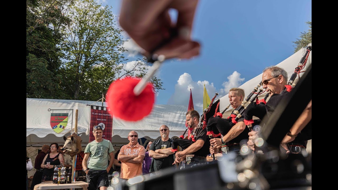 AUBIGNY FETES FRANCO ECOSSAISES Partie 1