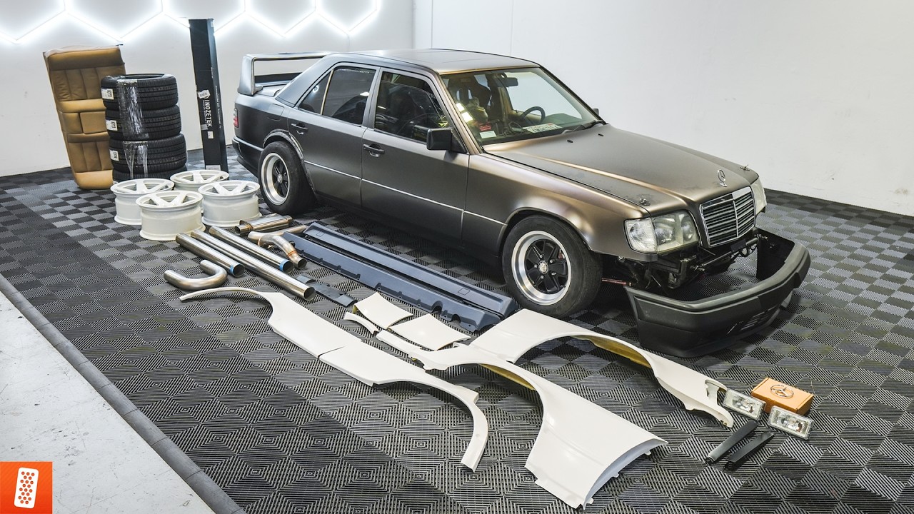 Rebuilding an Abandoned Mercedes with an Unusual Engine Swap in 5 Days - Part 2