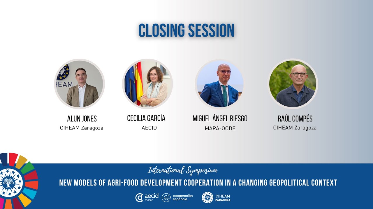 Closing Session | New Models of Agri-Food Development Cooperation