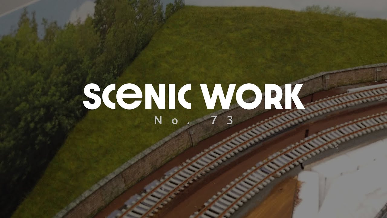 Building a Model Layout in the Garage - 73 - Scenic work