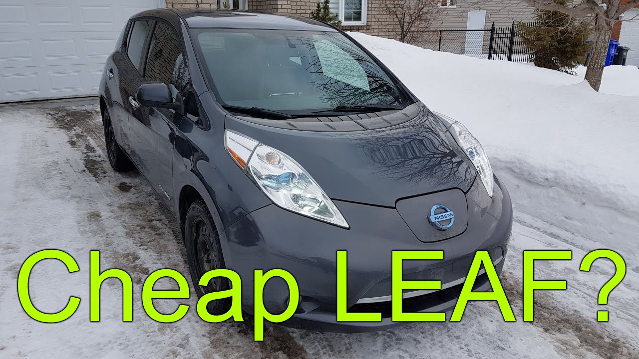 Getting into electric cars on the cheap with an old Nissan LEAF