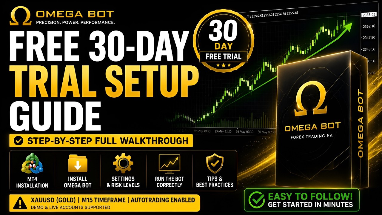 Omega Bot FREE 30-Day Trial Setup Guide (MT4 Installation & Full Walkthrough)