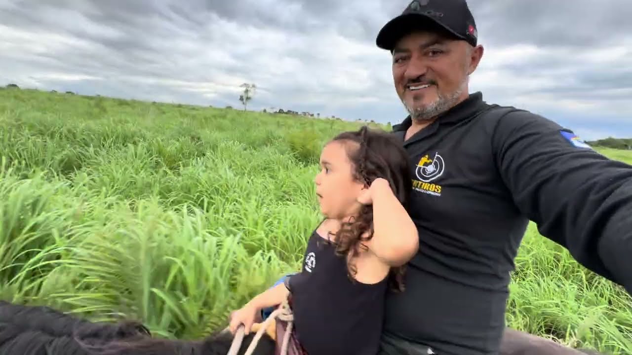 CHARLLES PASSEANDO DE CAVALOS COM AS FILHAS EM GOIÁS | TURMA DA CHÁCARA
