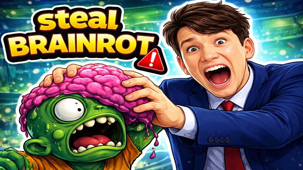 I STOLE BRAINROT in Roblox 😱