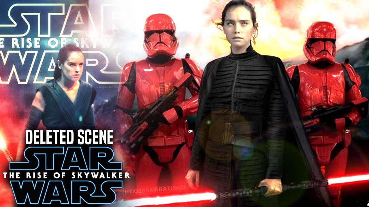The Rise Of Skywalker Deleted Final Scene Explained! (Star Wars Episode 9)