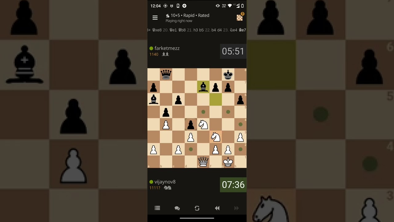 10+5 Rapid Chess Game | Lichess