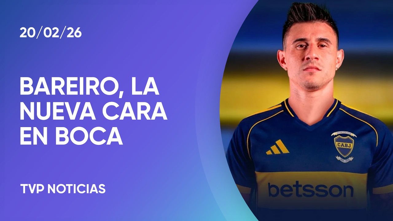 Adam Bareiro llegó a Boca