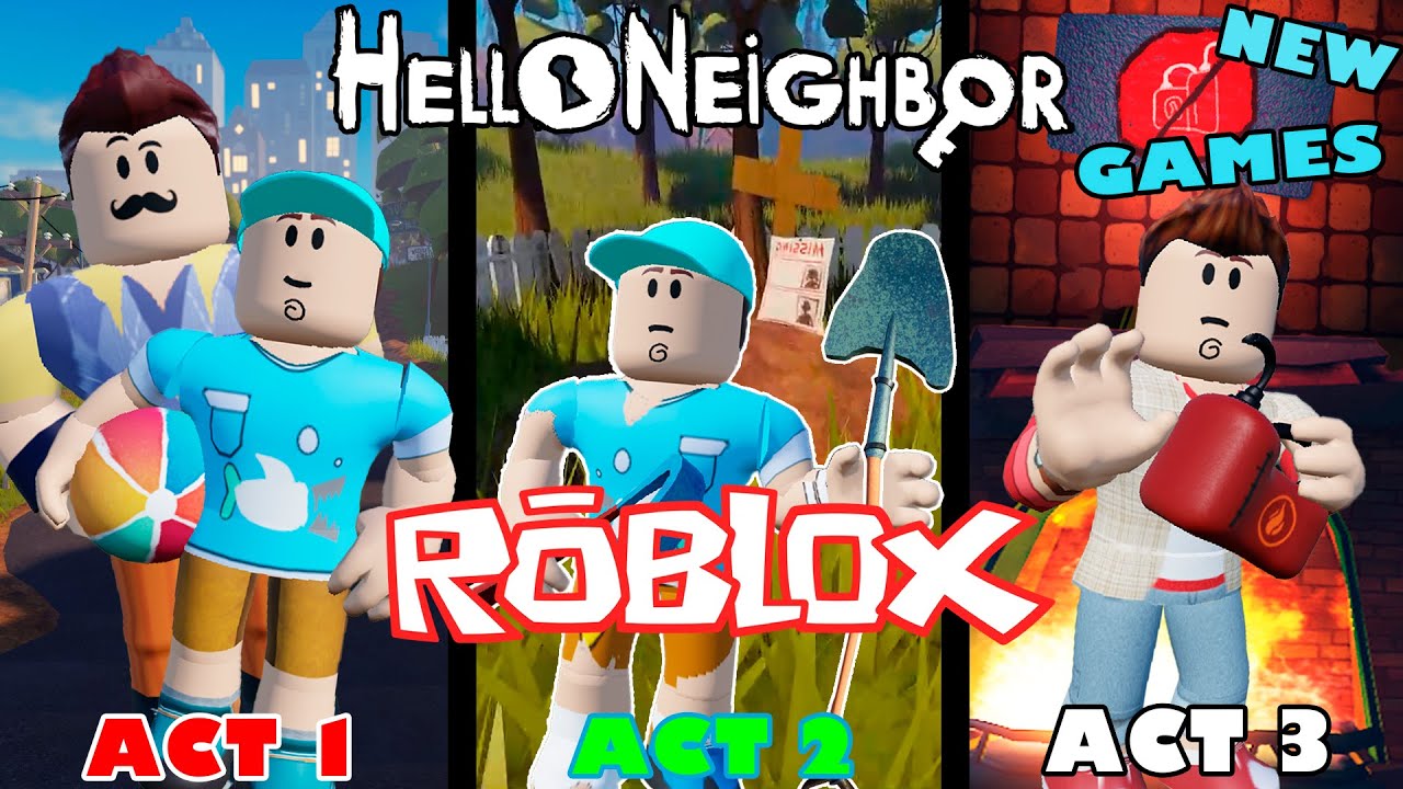 Hello Neighbor Roblox Games