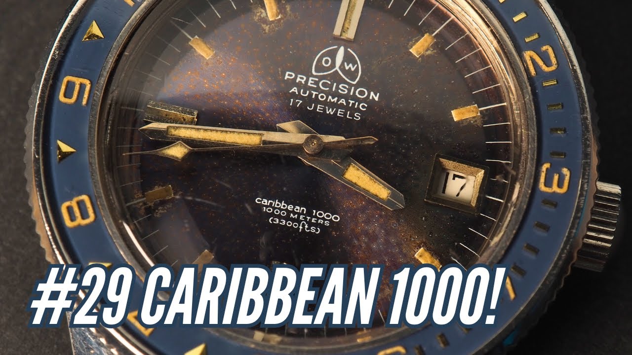 #29 Ollech & Wajs Caribbean 1000 – Il Primo Orologio Subacqueo da 1000 Metri | Storia e Recensione