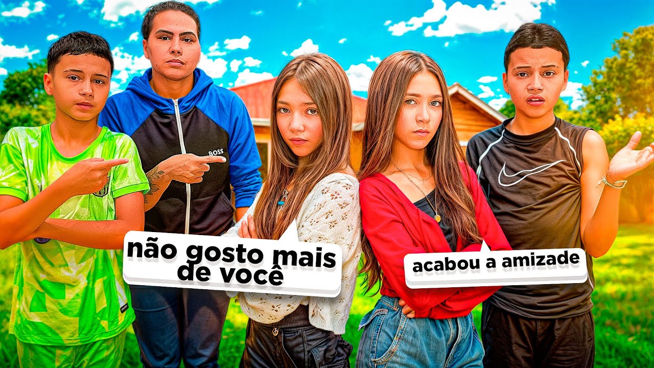 OS GÊMEOS ANTÔNIO E JP DESCOBRIRAM QUE A LARA E A SOPHIA NÃO SAO MAIS AMIGAS 😱😱 •Antônio e JP•