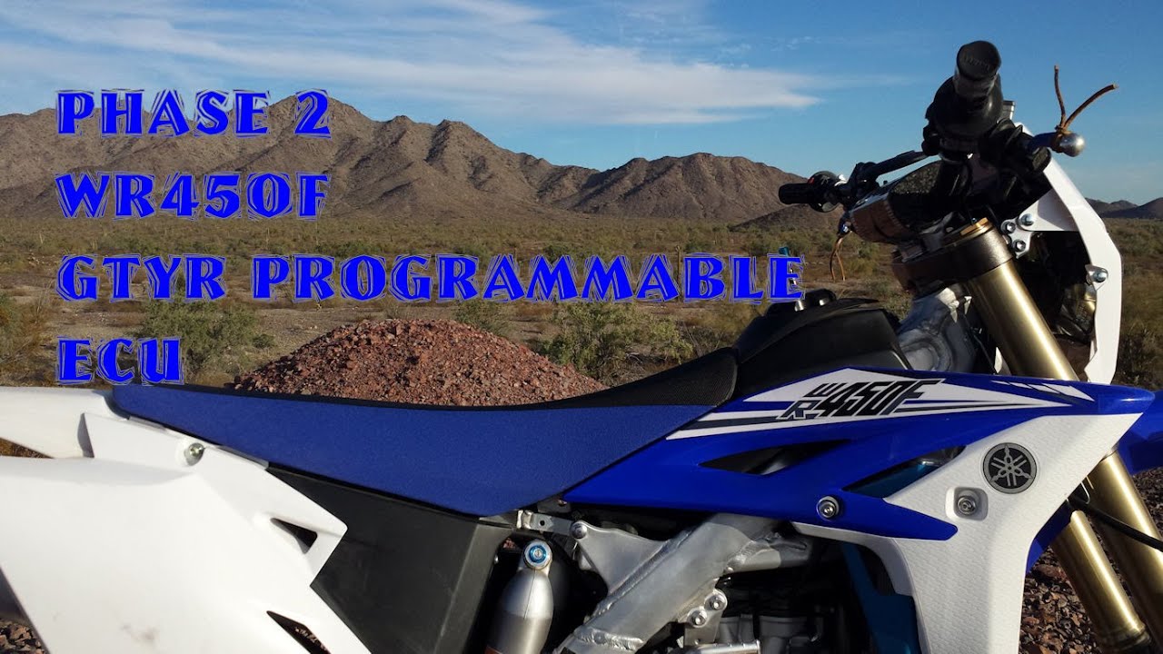 WR450F Phase 2: GYTR Programmable ECU 2012 2013 2014 2015 GYTR Yamaha WR450 Power Tuner