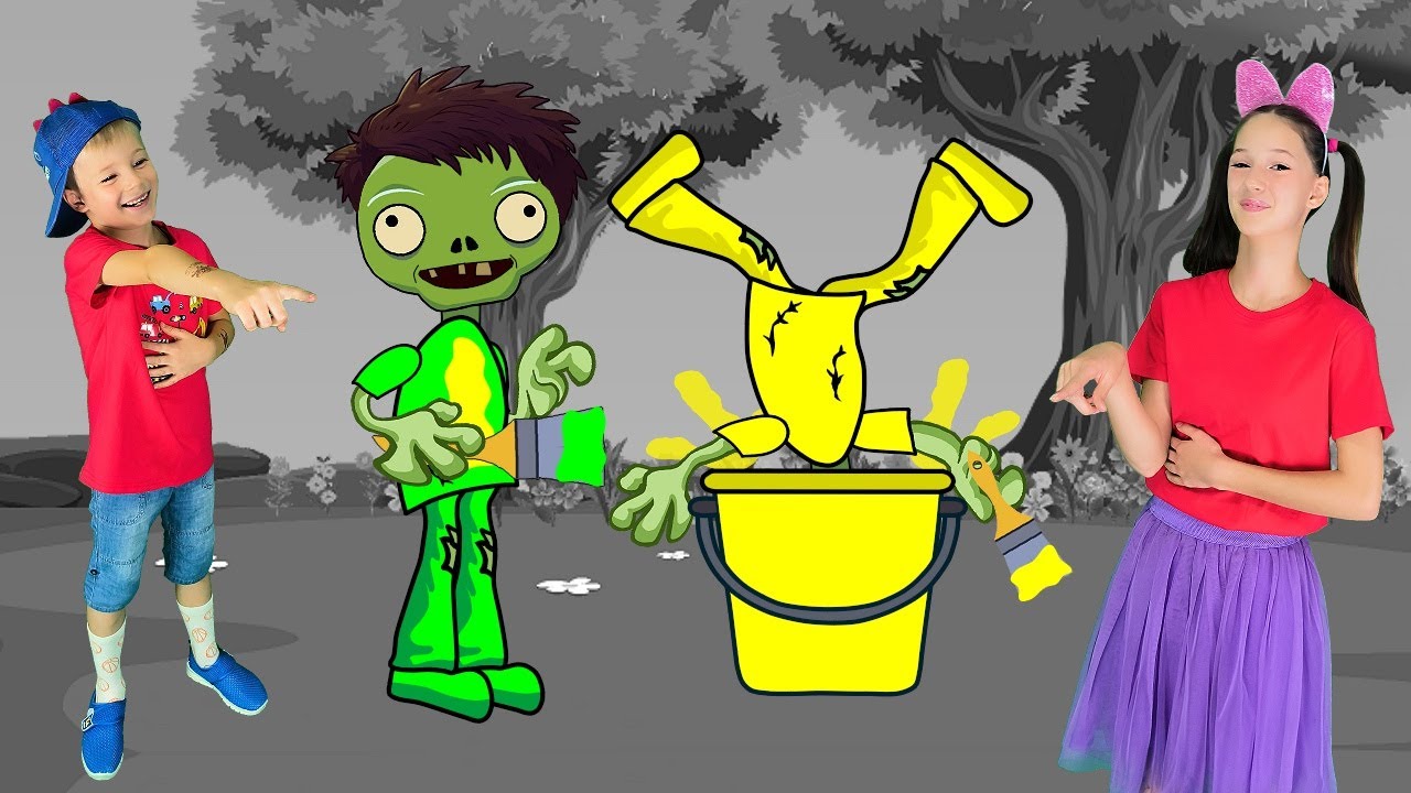 Color Zombies | Zombie Where Are You? | Kids Halloween Song #ColorZombie #KidsLearning #ColorSong