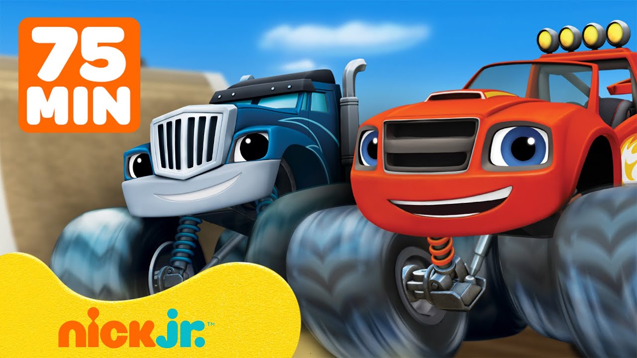 Blaze und die Monster-Maschinen ultimative RENNEN! | 75 Minuten | Nick Jr. Deutschland